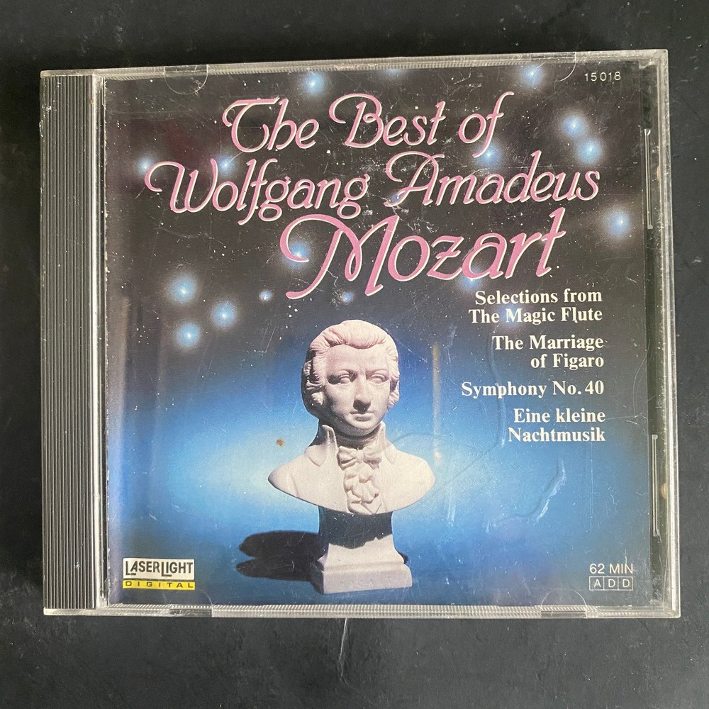 Mozart – The Best of Wolfgang Amadeus Mozart CD Classical Laserlight