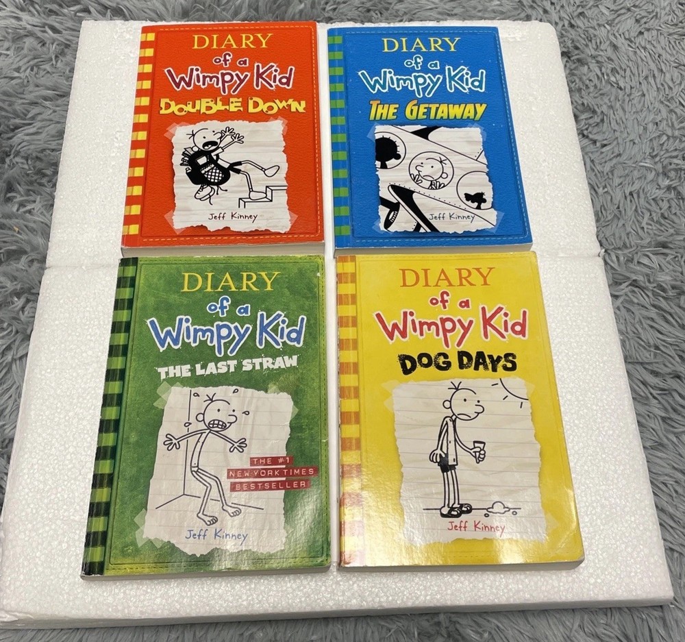 Diary of a Wimpy Kid Paperback Lot