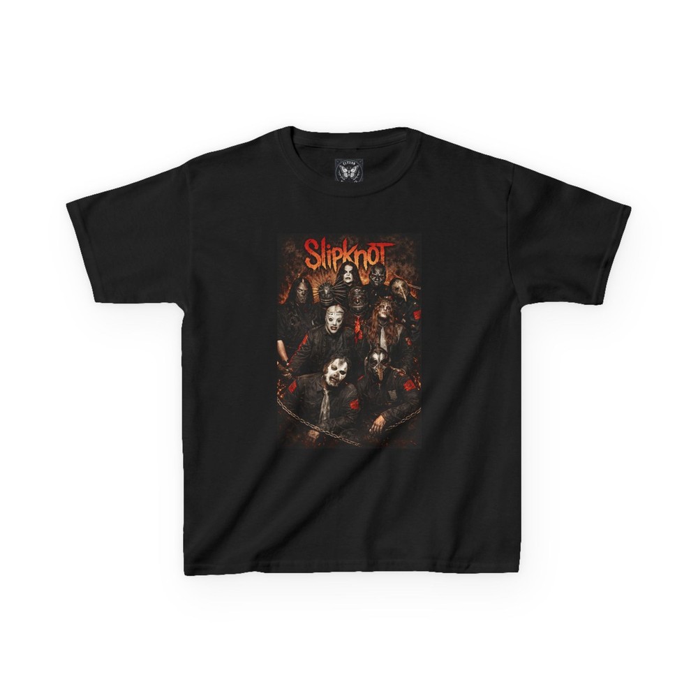 Slip knot Band Portrait Kids T-Shirt | Metal Band Tee