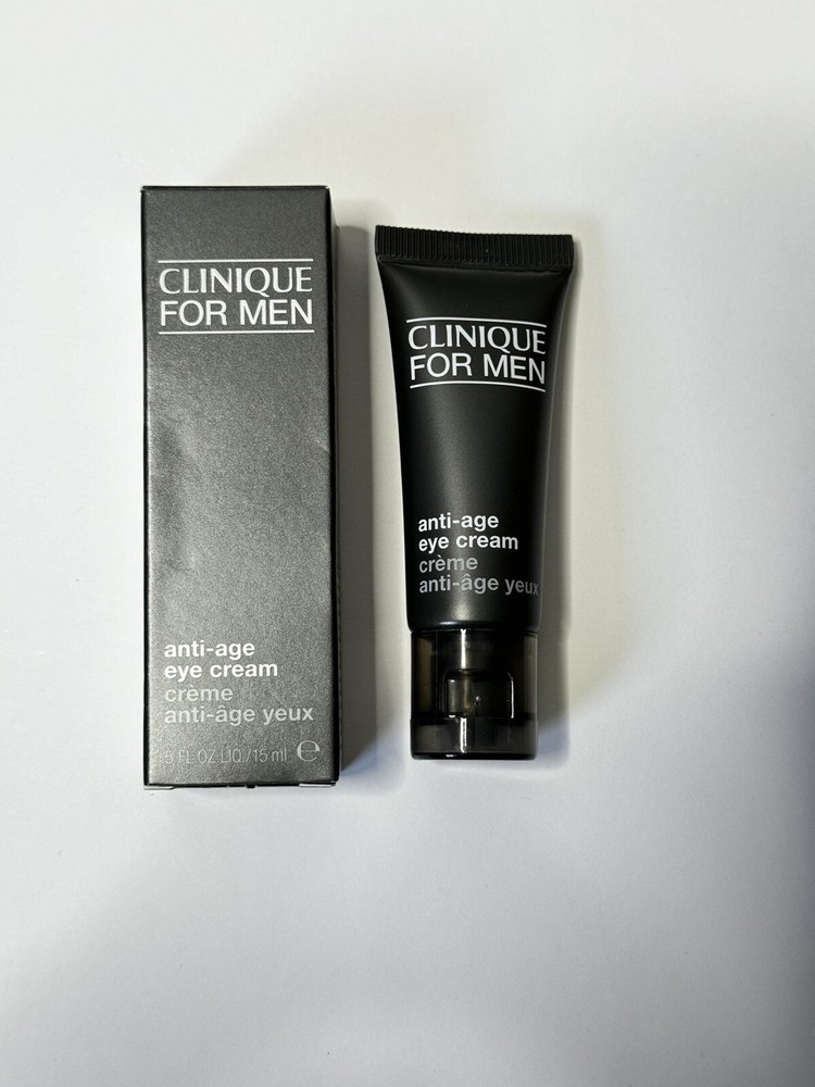 CLINIQUE FOR MEN ANTI-AGE EYE CREAM 0.5 OZ ( 15 ML) FULL SIZE NEW