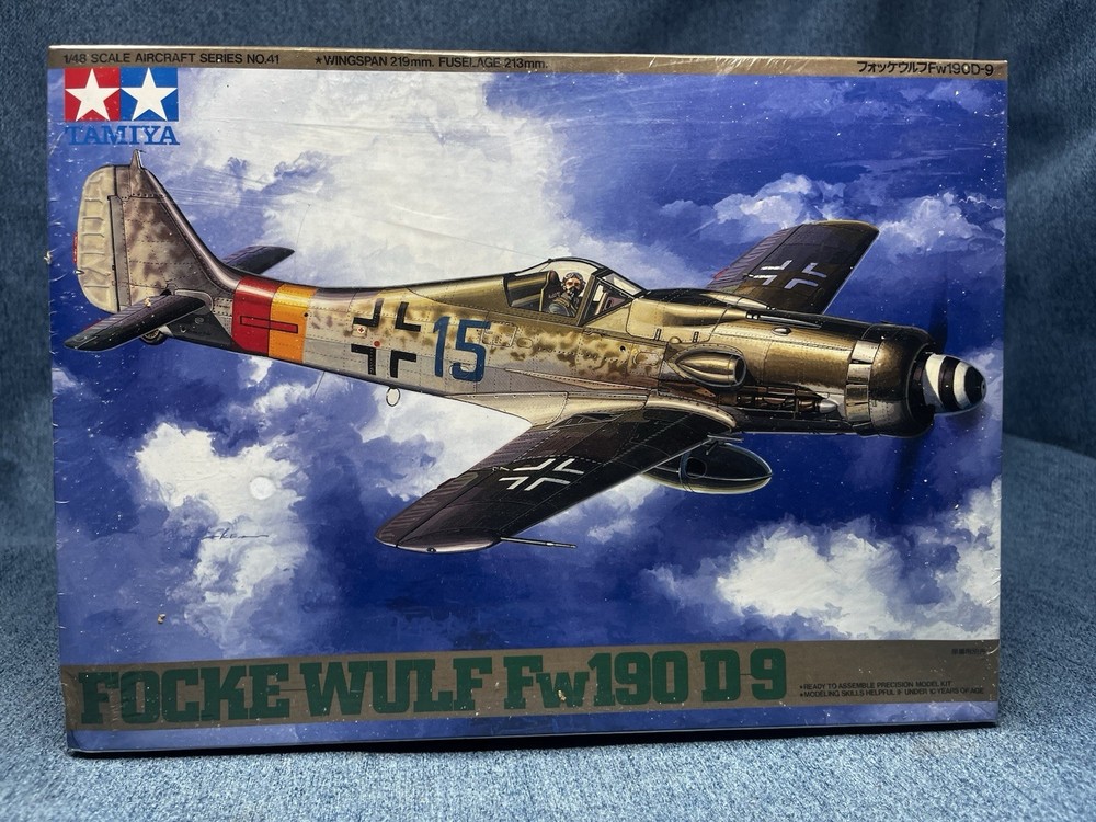 Tamiya Focke-Wulf FW 190 D9 1/48 Scale Model Kit SEALED Box