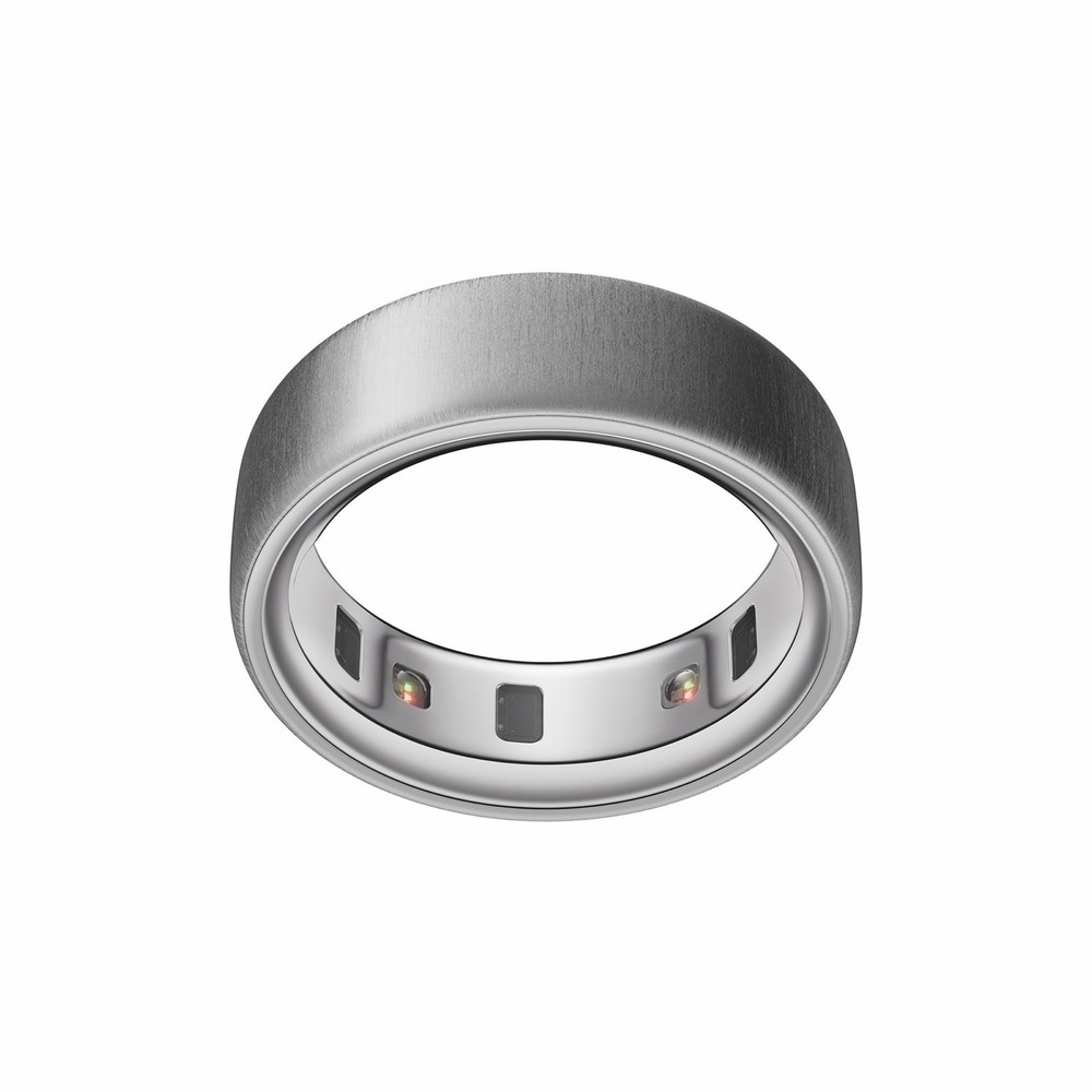 Brushed Silver OURA Ring 4, Size 12 — Used, Exceptional Condition