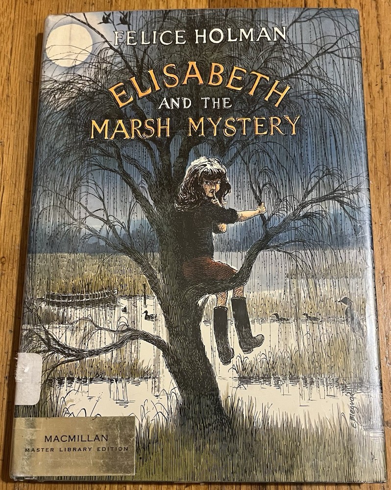 ELISABETH AND THE MARSH MYSTERY : Felice Holman : Erik Blegvad : hbdj : vintage