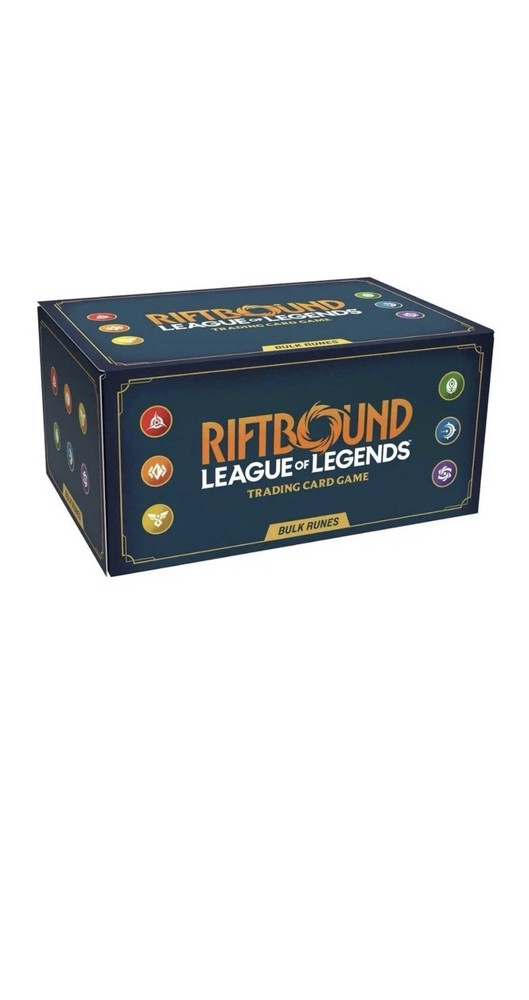 League of Legends TCG Riftbound Bulk Runes New Sealed Box X1