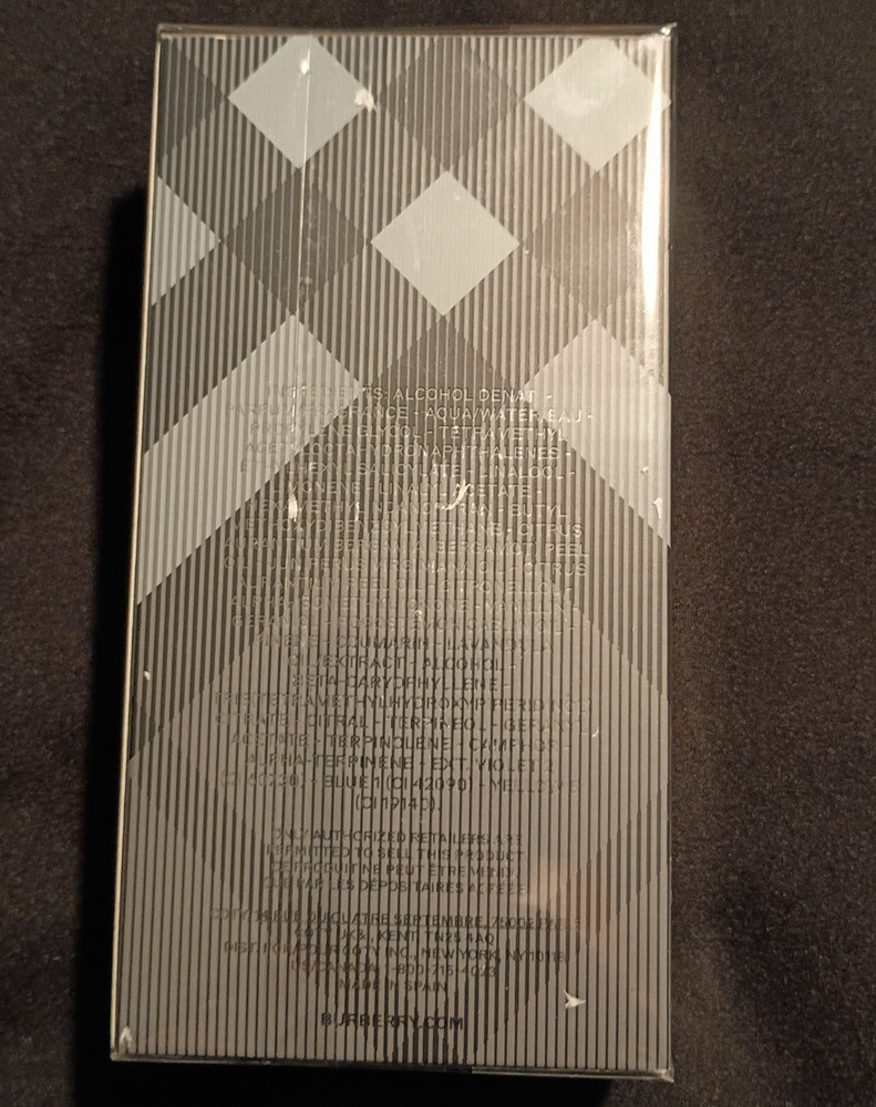 Burberry Brit for Him Eau de Toilette Spray, Regular Size 3.3 fl oz