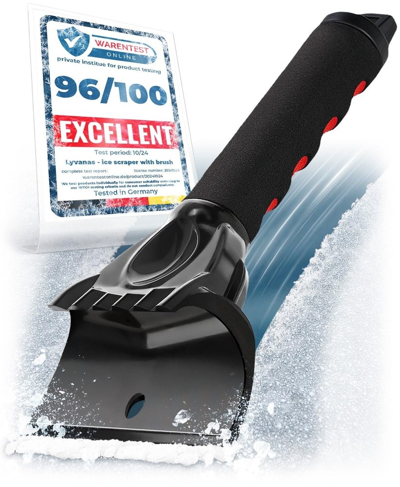 Car Ice Scraper for Car Windshield Test Winner 2026* - Ergonomic Professional...