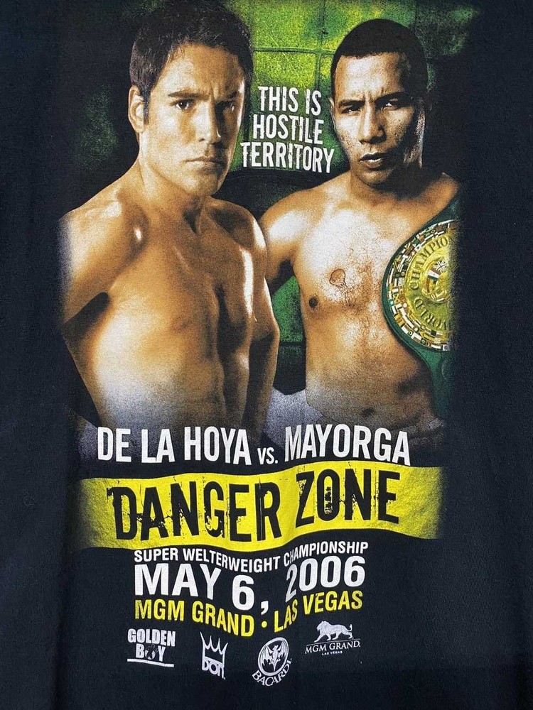 Vintage Oscar de la Hoya boxing Black shirt S-234XL shirt PH192