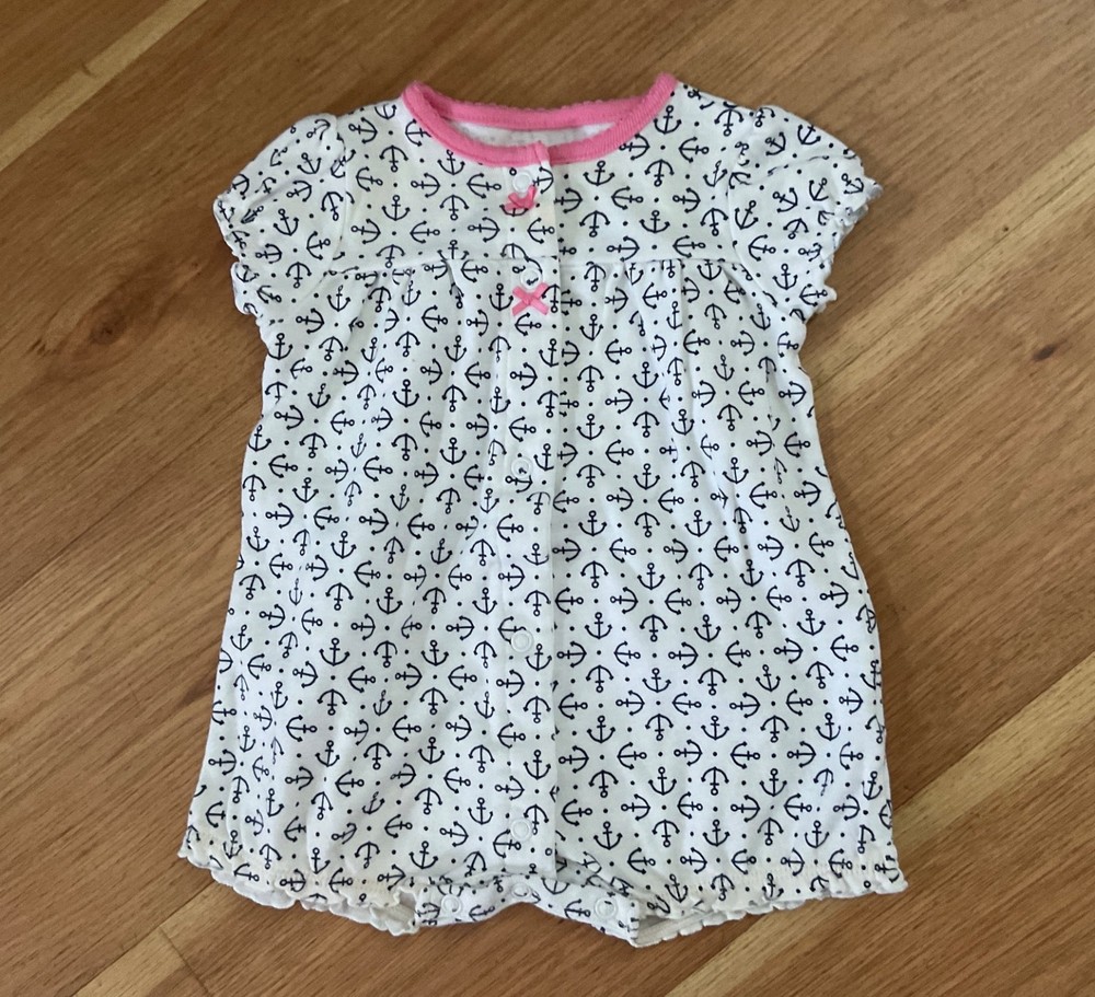 Carter’s Baby Girl Summer Romper Size 6 Months