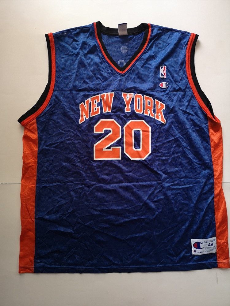 Vintage NBA Champion Allan Houston New York Knicks Jersey Size XL