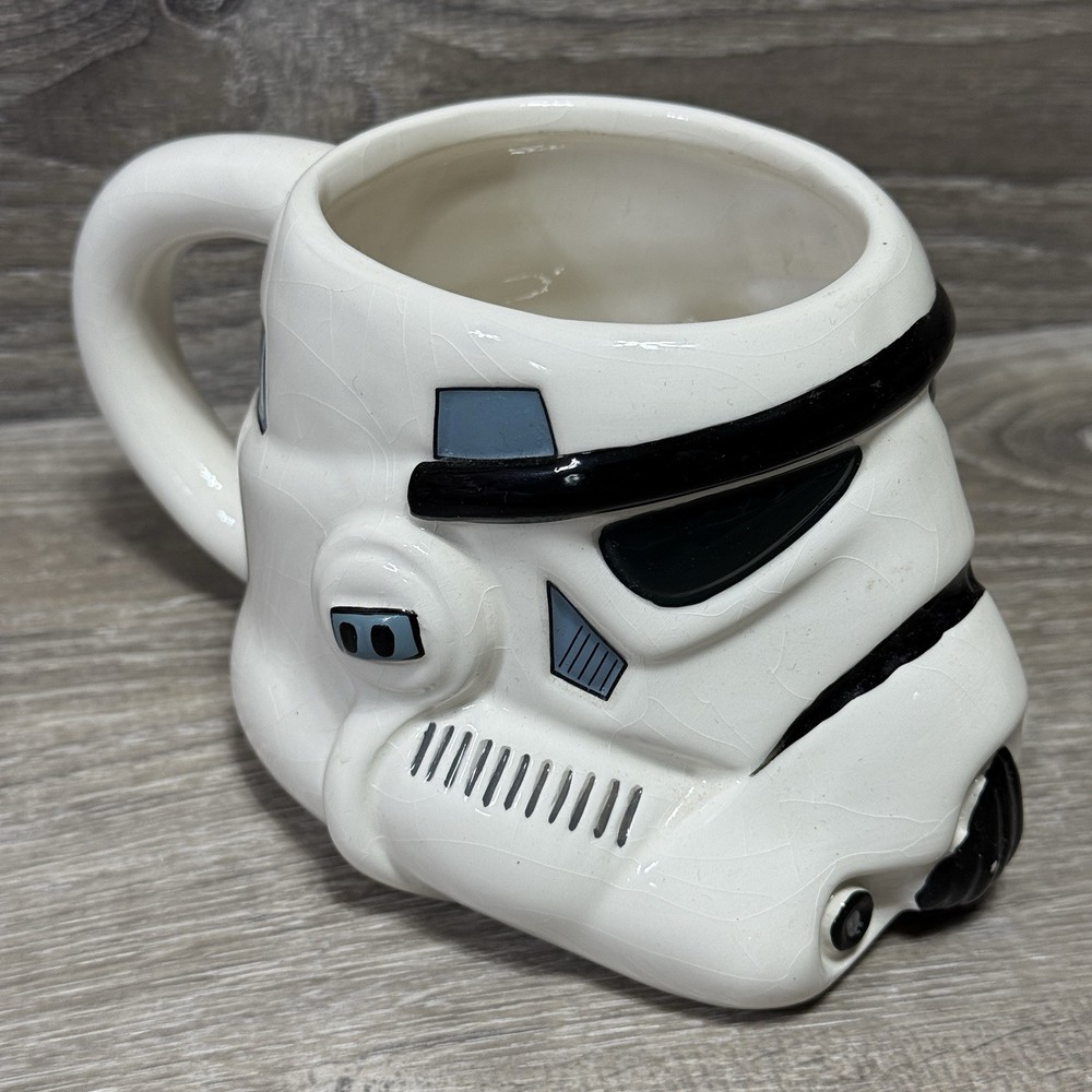Star Wars Stormtrooper Head Ceramic Mug By Galerie