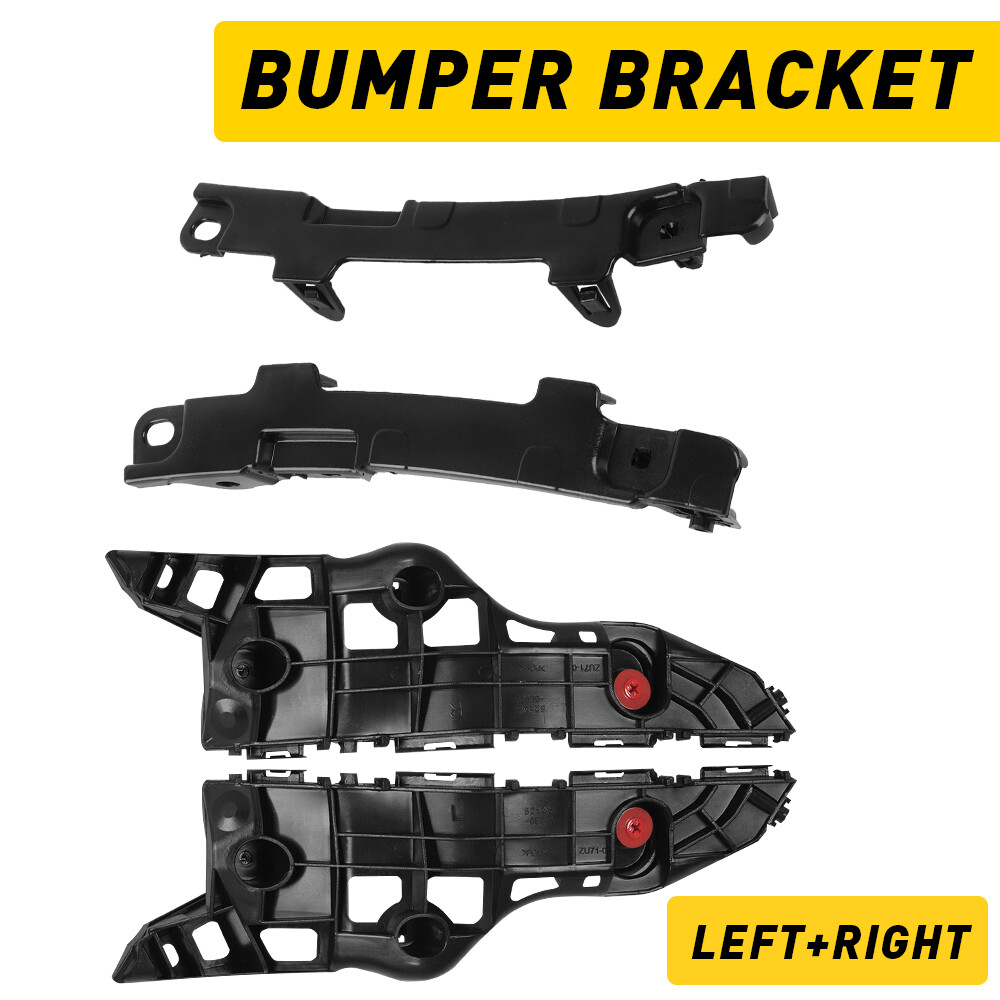 2014-19 Toyota Highlander Front Bumper Bracket Retainer Holder Support 4PC Set