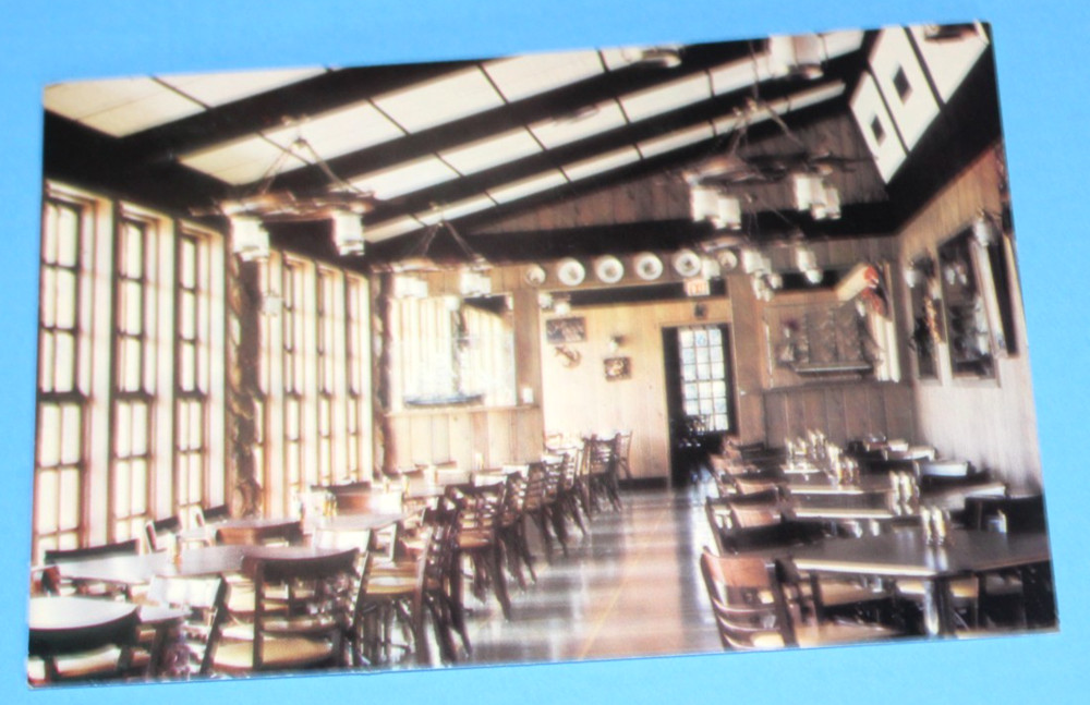 Vintage Souvenir Travel Postcard Sea Grill Restaurant Inside Fort Lauderdale FL