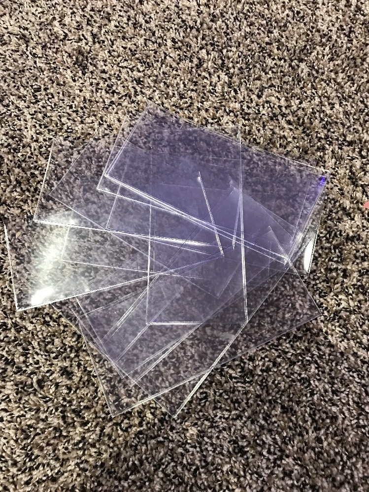 One (1) SEMI-RIGID Vinyl Protector Sleeve Regular US Dollar Bill CURRENCY HOLDER