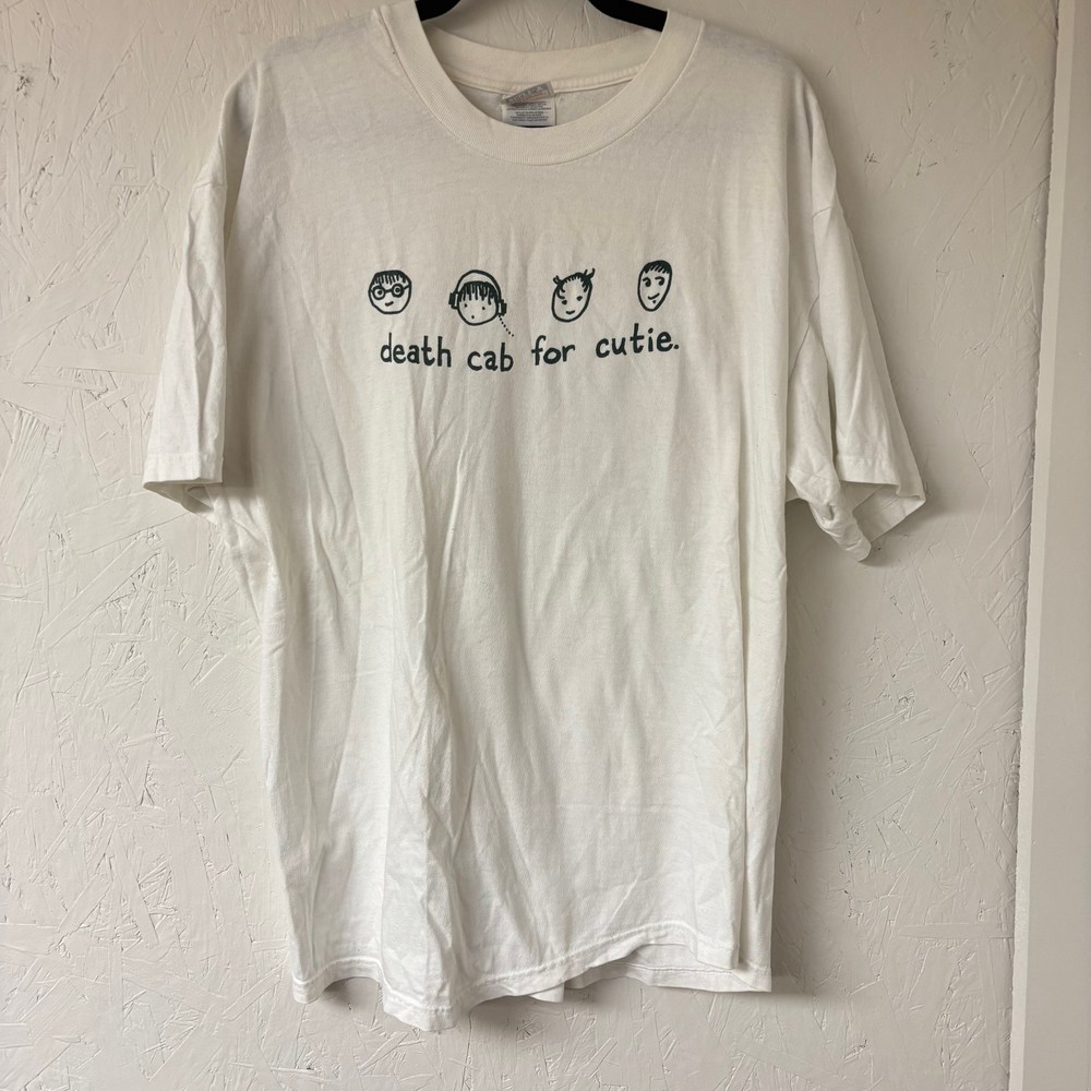 Death Cab For Cutie Vintage Original T-Shirt XL Late 90s/Early 00s