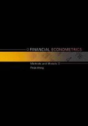 Financial Econometrics by Peijie Wang: Used