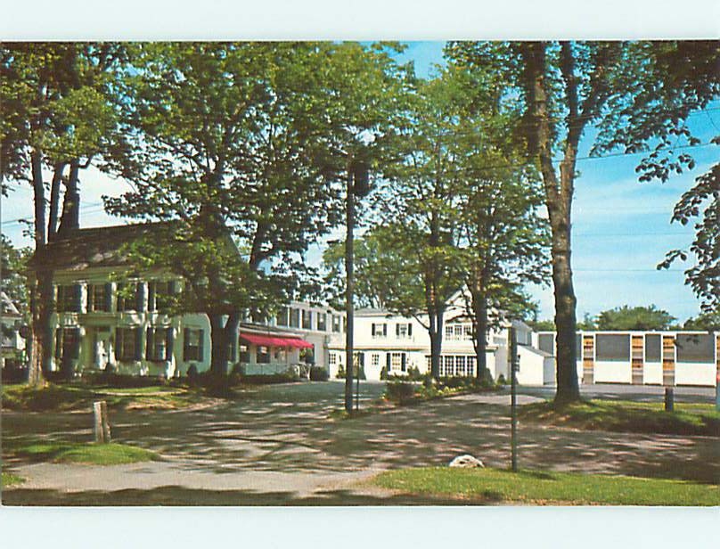 Unused Pre-1980 STOWE HOUSE MOTOR INN MOTEL Brunswick Maine ME : 60k cards u0770