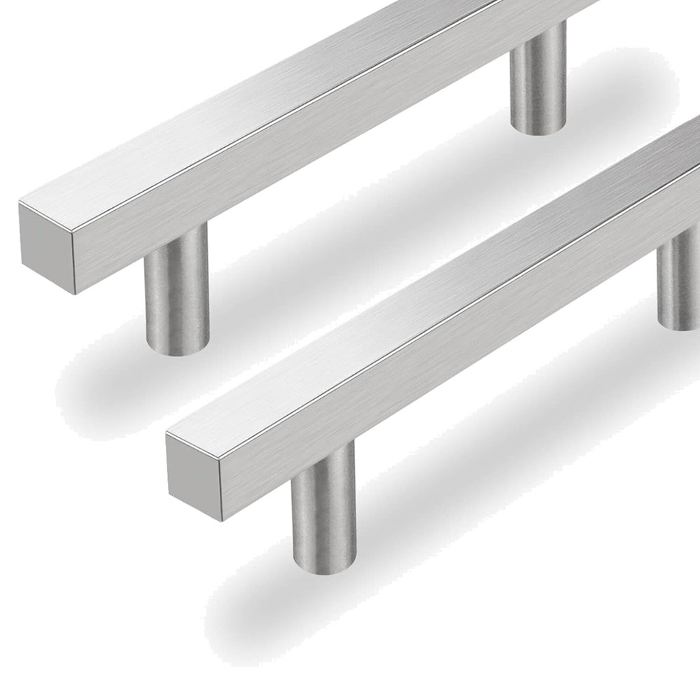 25-Pack Brushed Nickel Kitchen Drawer Pulls - 5 Inch Versatile Handles