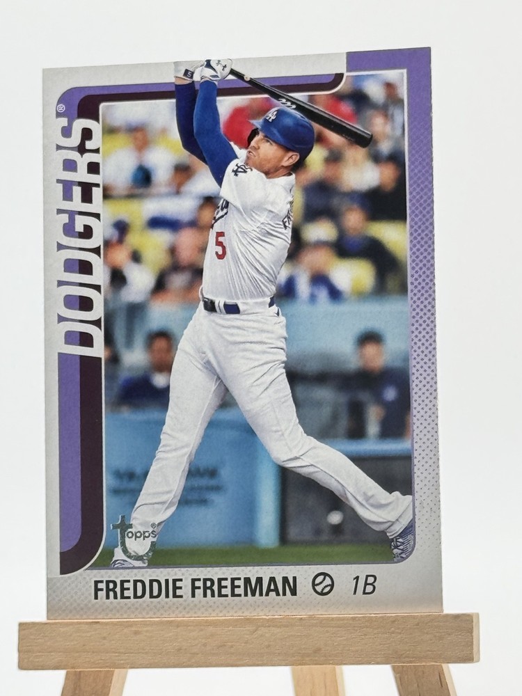 2025 Topps Series 1 Freddie Freeman #239 Vintage Stock /99 SP LA Dodgers MVP