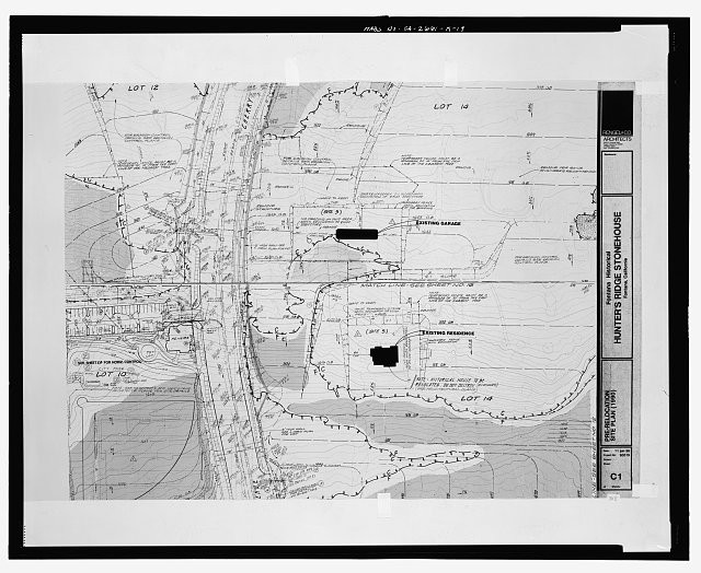 Photo:Fontana California 1990 Bullock House Sainsevain Property Site Plan