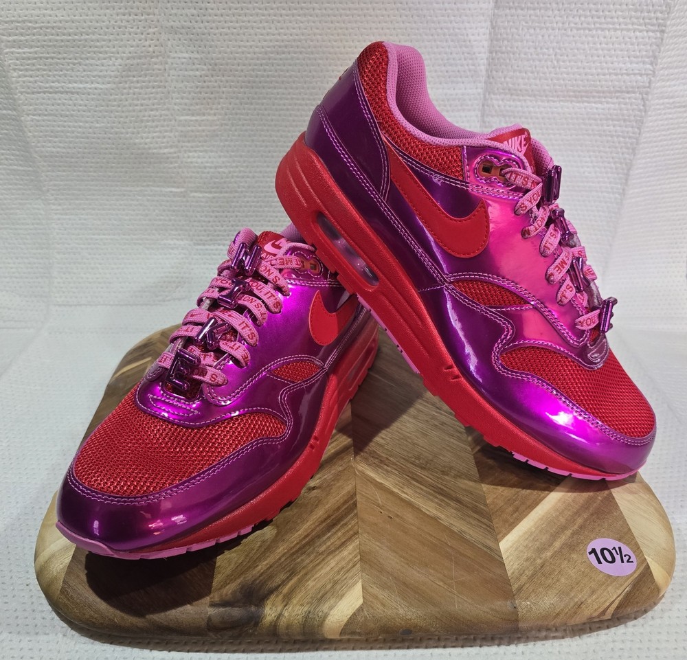 Size 10.5 - Nike Air Max 1 Premium Valentine’s Day Pack - Playful Pink
