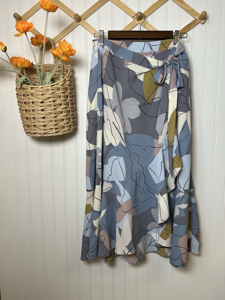 Böhme Women’s Size Small Midi Wrap Skirt