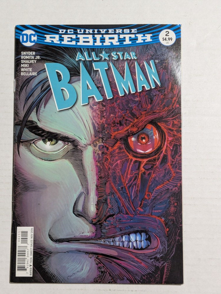 DC Universe Rebirth #2 All-Star Batman - Snyder/Miki/White - Buy 3 = 25% off