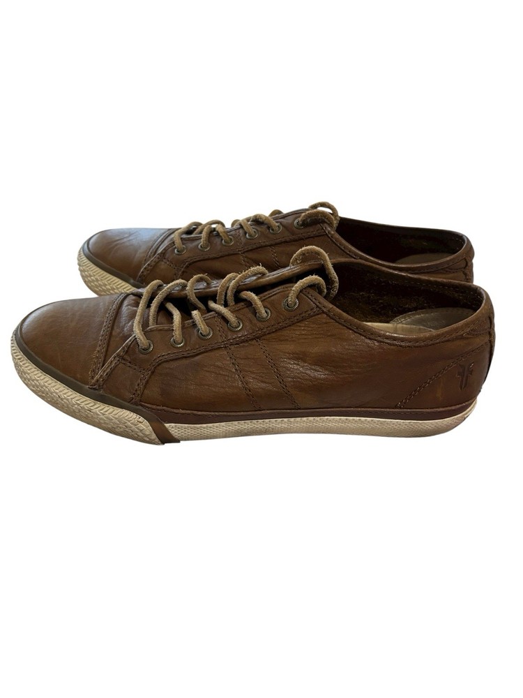 Converse X John Varvatos Greene Low Lace Men’s 8 Brown Leather Sneakers Shoes