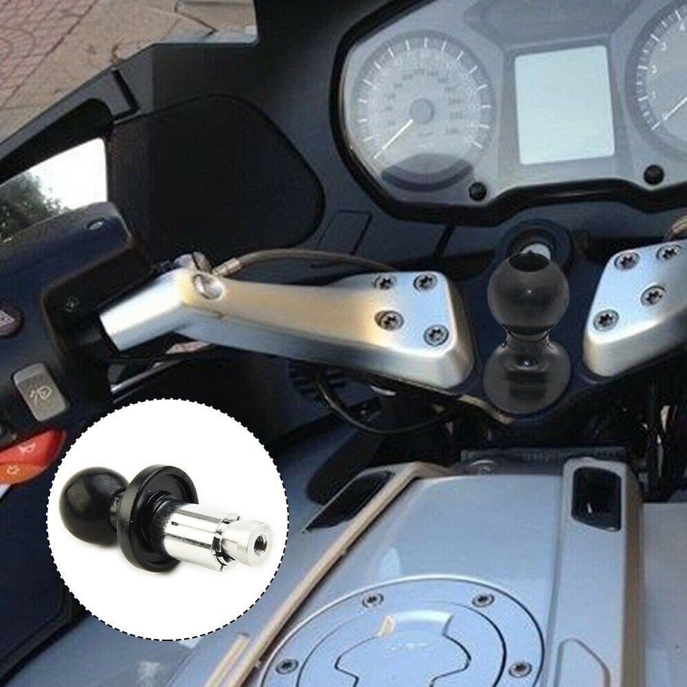 1pcs Ball Head Kit Motorcycle Fork Stem Base Center Shaft Set  For RAM Mount