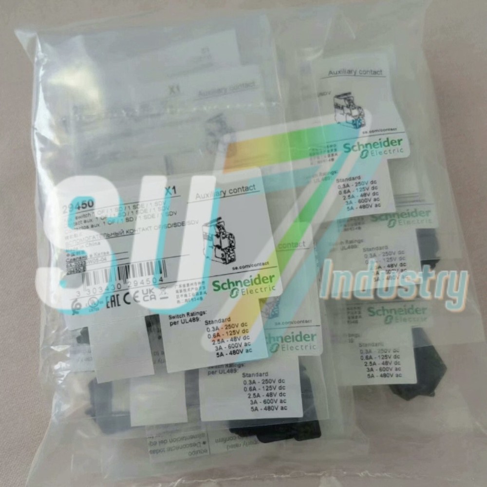 Schneider 29450 Circuit breaker auxiliary contacts# 1pcs New In Box