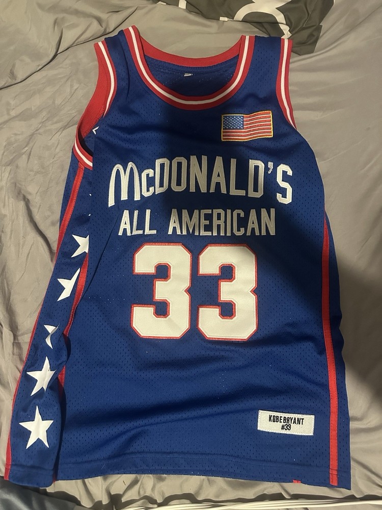 Kobe Bryant McDonald's All American Jersey Small, Stitched