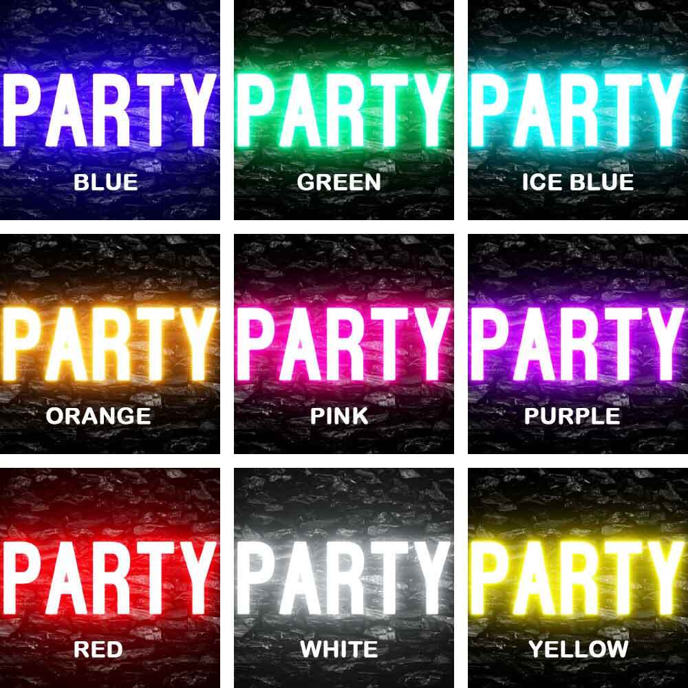 Party Room Living Home Decor Display Flexible Custom Neon Sign