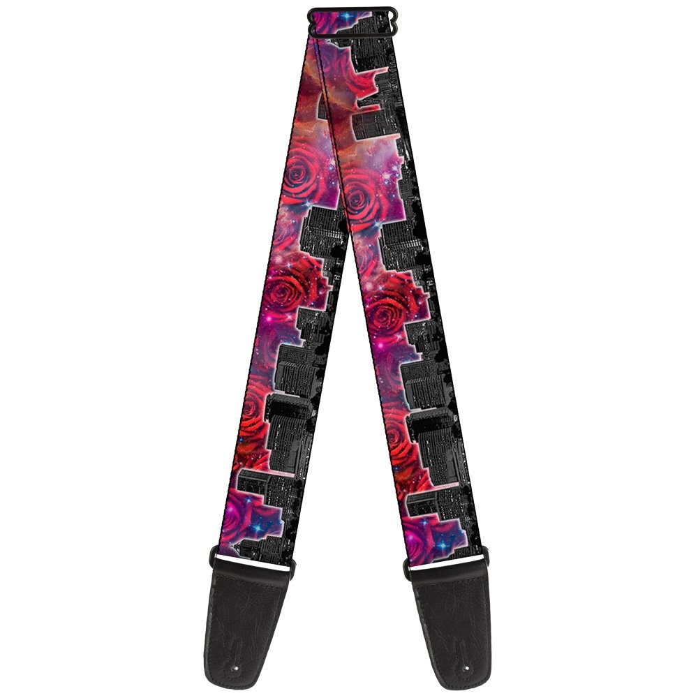Guitar Strap - Portland Vivid Skyline Cosmic Roses ACC NEWAnother great item from Rarewaves USA | Free delivery!
