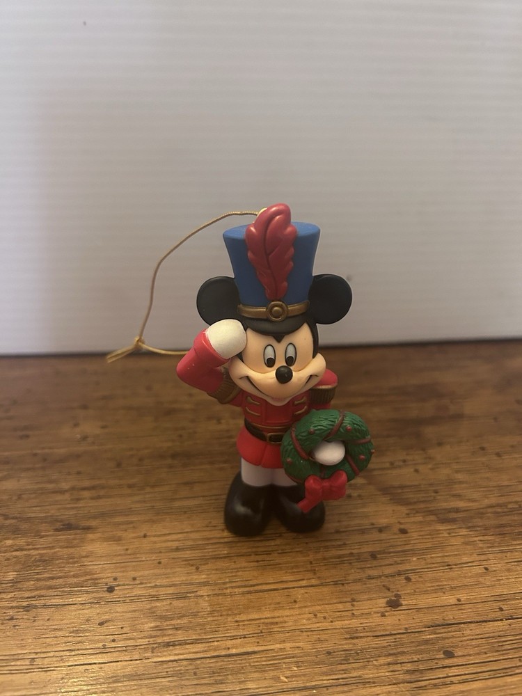 Christmas ornament disney enesco tree-rific treasures Mickey Mouse Nutcracker