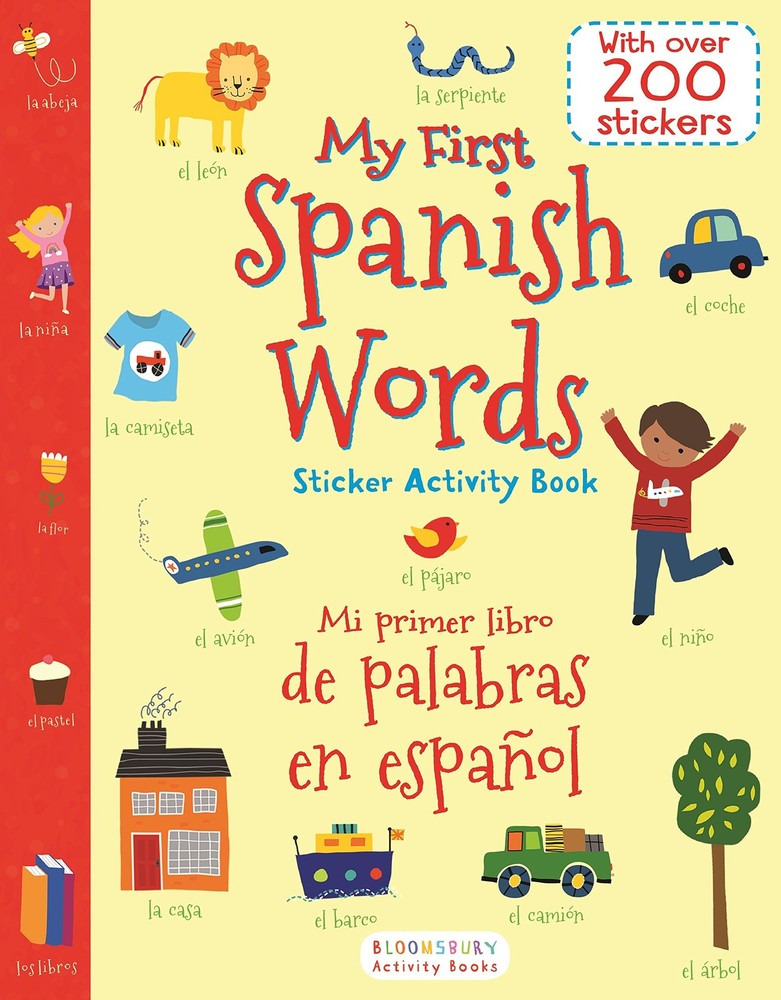 My First Spanish Words Sticker Activity Book/Mi Primer Libro de Palabras en Espa
