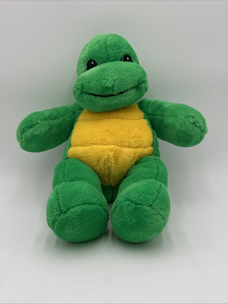 Build A Bear Green Turtle Tortoise Plush Without Shell Teddy Stuffed Animal 14”