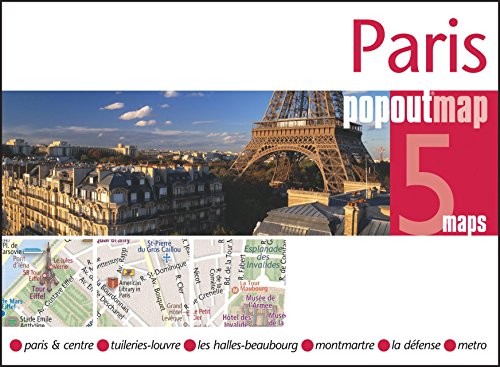 Paris PopOut Map - handy pocket size pop up map of ... by PopOut Maps 1845879392