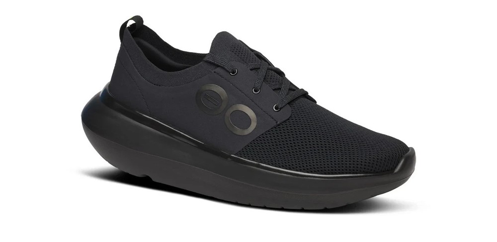 OOFOS Men's OOmy Stride - Black (ALL SIZES) - FREE SHIPPING
