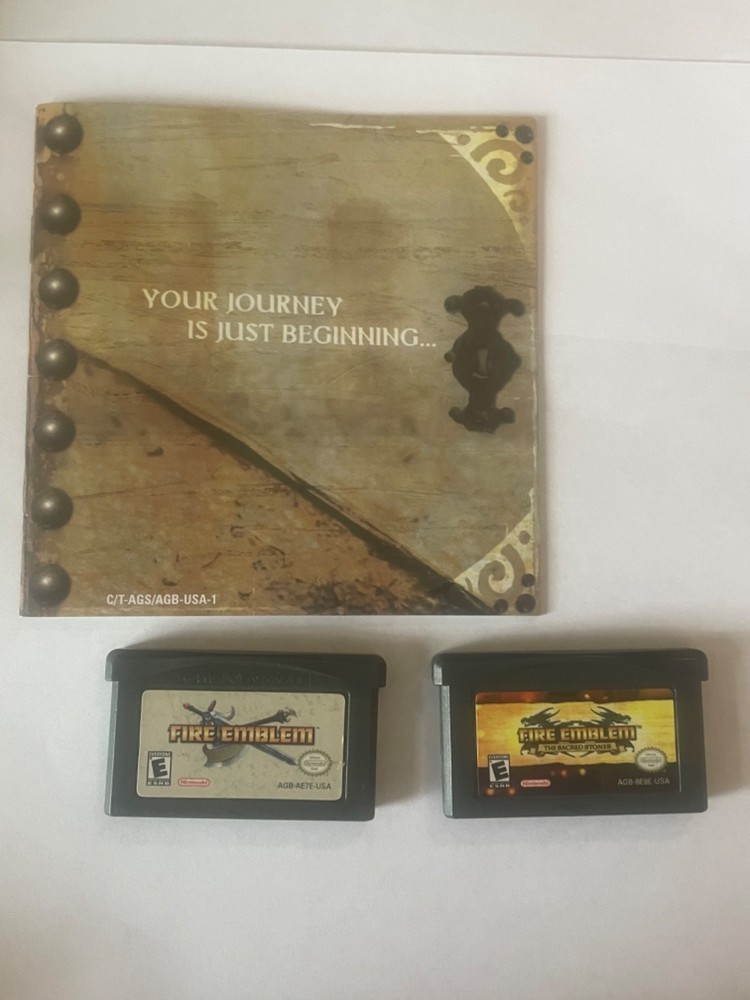 Fire Emblem: The Sacred Stones & Fire Emblem Game  Boy Advance  Authentic