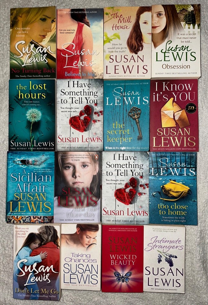 Susan Lewis Book Bundle - Bravery, Womens Fiction, Love, Life Stories, Drama