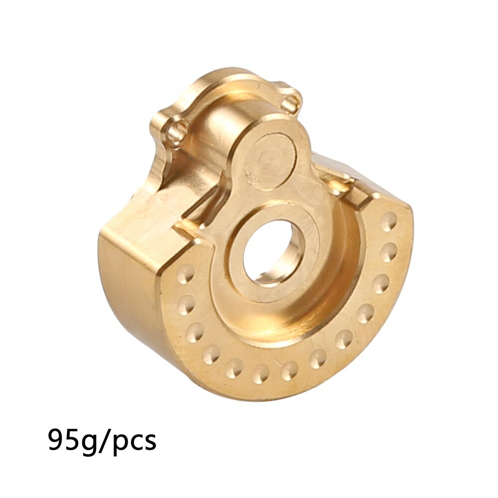 2Pcs Brass Counterweight for 1/10 Traxxas TRX4 TRX6 Portal Drive Housing