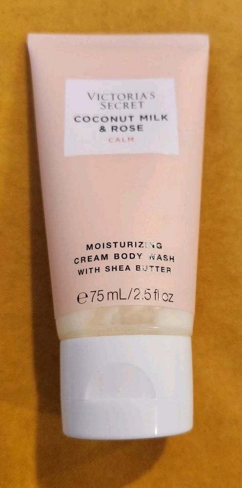 NEW Victoria's Secret Coconut Milk & Rose Moisturizing Cream Body 75mL/ 2.5fl Oz