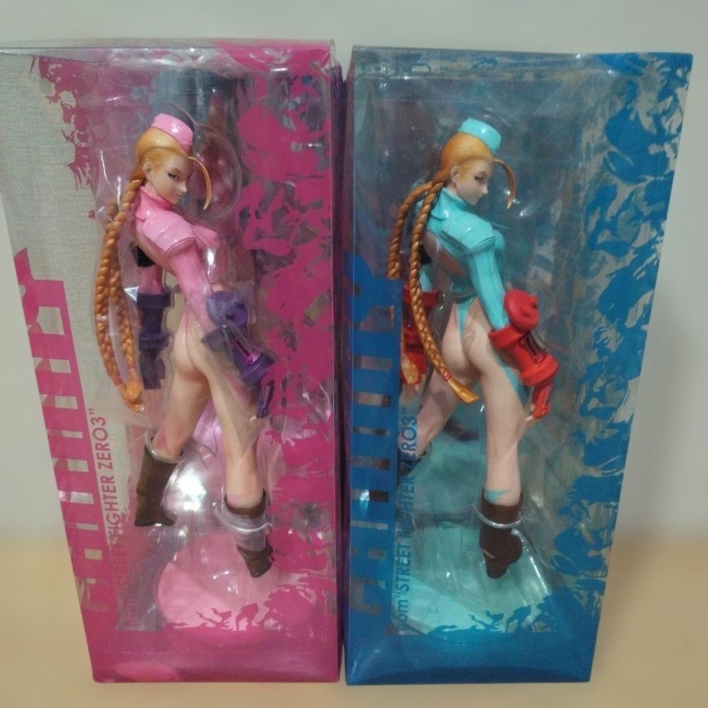 Street Fighter Zero3 Cammy Blue ver. Pink #6c2ad6