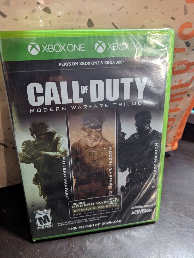 NEW SEALED - Call of Duty Modern Warfare Trilogy - Microsoft Xbox 360 / Xbox One
