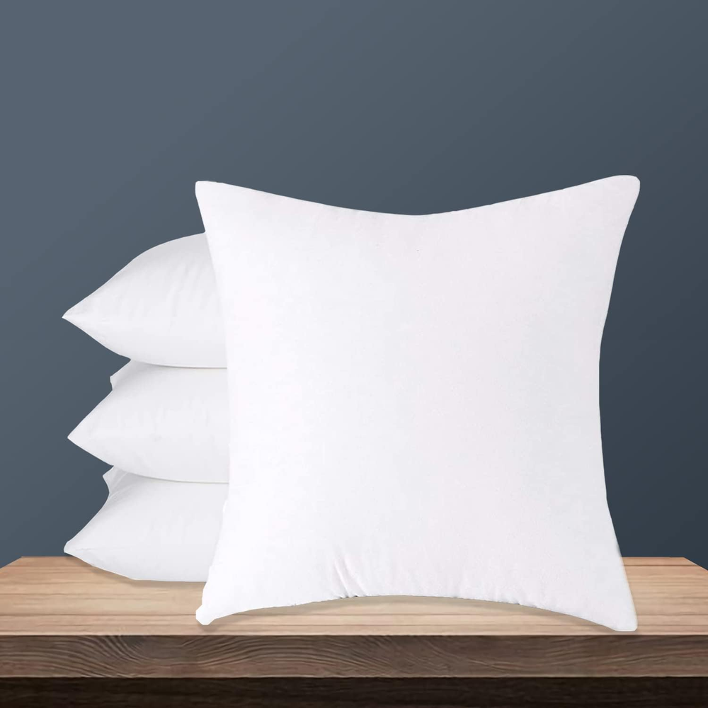18 X 18 Pillow Inserts Set of 4, Throw Pillow Inserts Premium Stuffer down Alter