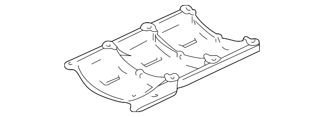 Genuine GM Baffle Oil Pan 24428044