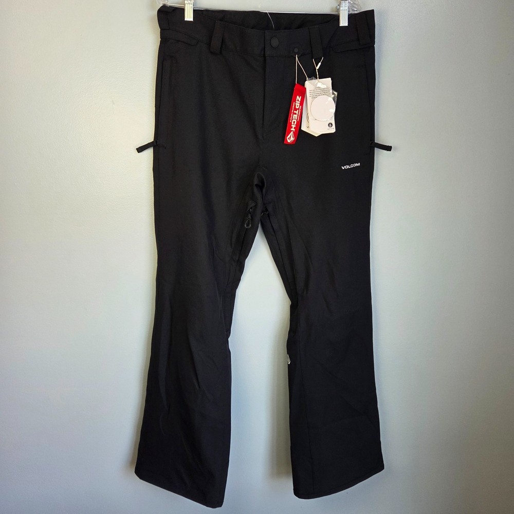 Volcom Freakin Snow Chino Pants (new) Men Medium Black Snowboarding