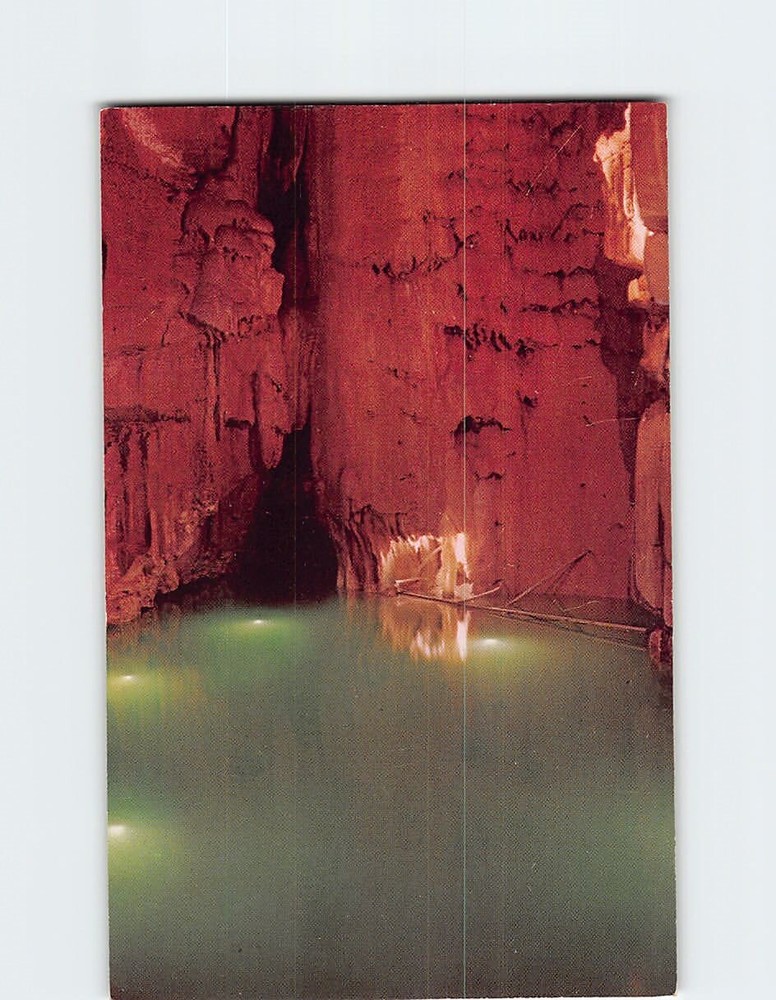 Postcard Crystal Lake In Mammoth Cave National Park Kentucky USA