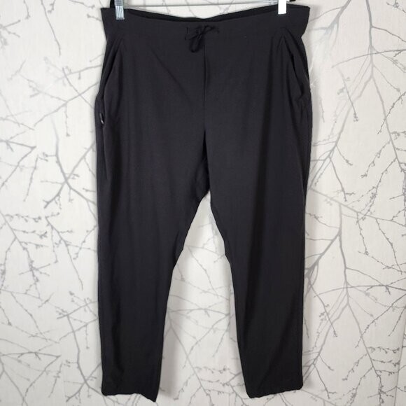 FWD Friday Mens XL Black Stretch Knit Athletic Commuter Pants