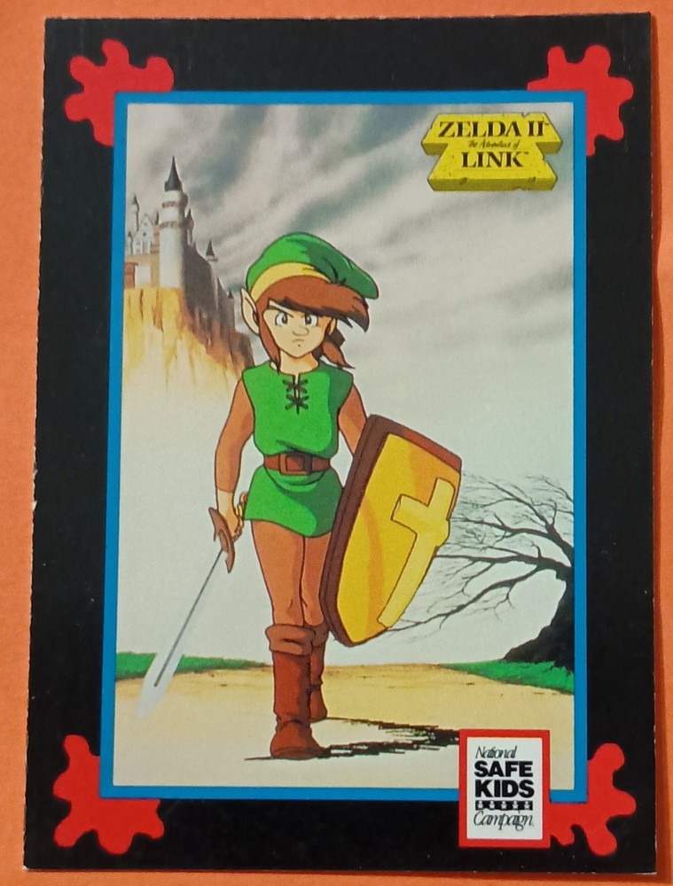 1991 Impel Nintendo Zelda ll Trading Card Treats