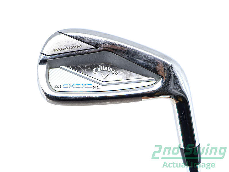 Callaway Paradym Ai Smoke HL Pitching Wedge PW Steel Stiff Right 35 Iron